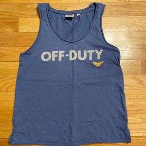 Junk Food Wonder Woman Off-Duty Tank Top